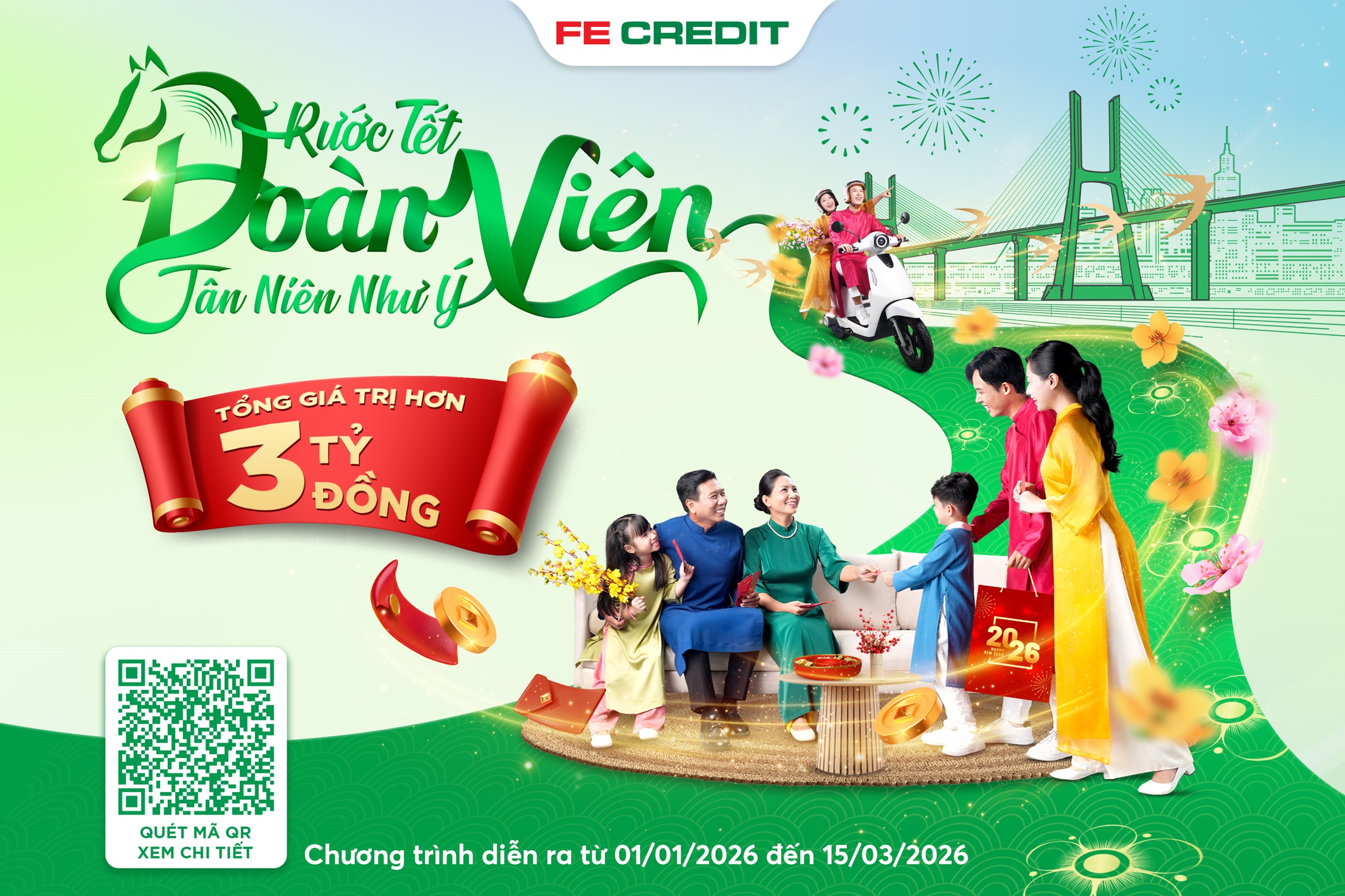 Chuỗi sự kiện của FE CREDIT lan tỏa không khí Tết đến mọi nhà - Ảnh 4.