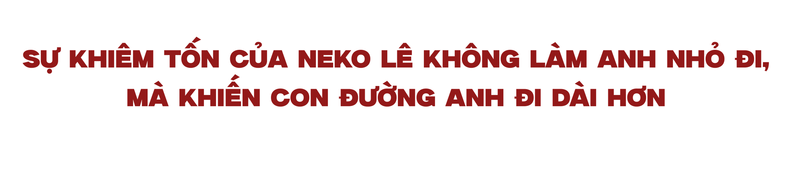 Anh tài Neko Lê: Sự đa năng làm nên điều khác biệt - Ảnh 9.