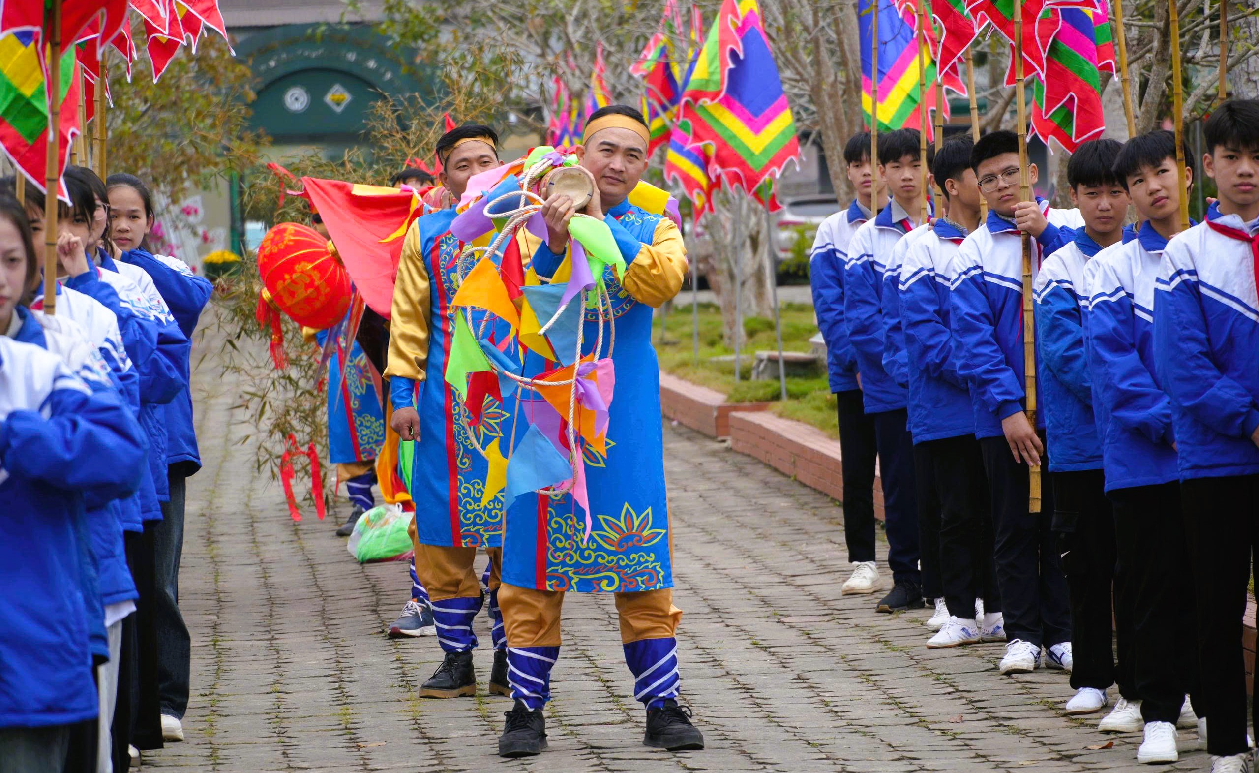 Lễ thượng nêu ở di sản thế giới hơn 600 năm ở Thanh Hóa - Ảnh 4.