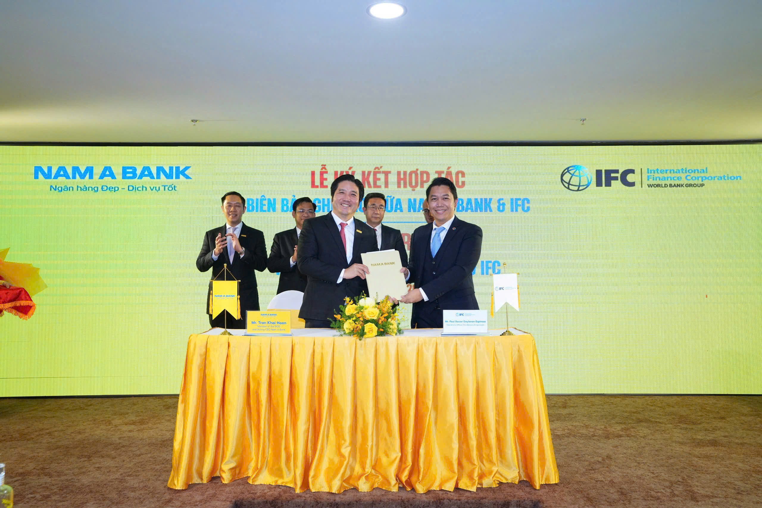 Nam A Bank hợp t&aacute;c chiến lược tại Trung t&acirc;m t&agrave;i ch&iacute;nh quốc tế VIFC - HCMC - Ảnh 2.