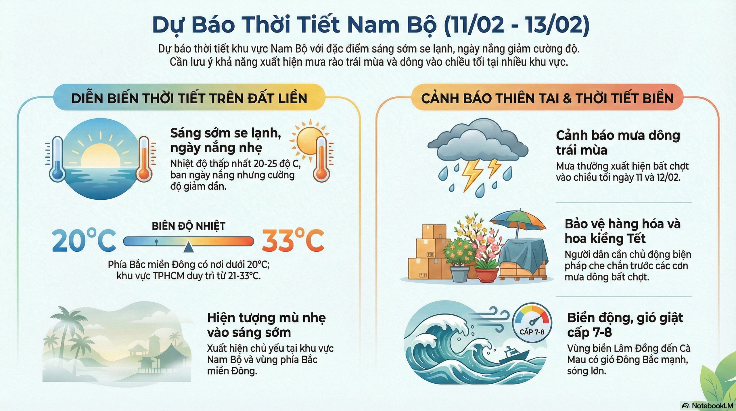 Dự b&aacute;o thời tiết h&ocirc;m nay, 11-2 đến 13-2 ở TPHCM v&agrave; Nam Bộ - Ảnh 2.