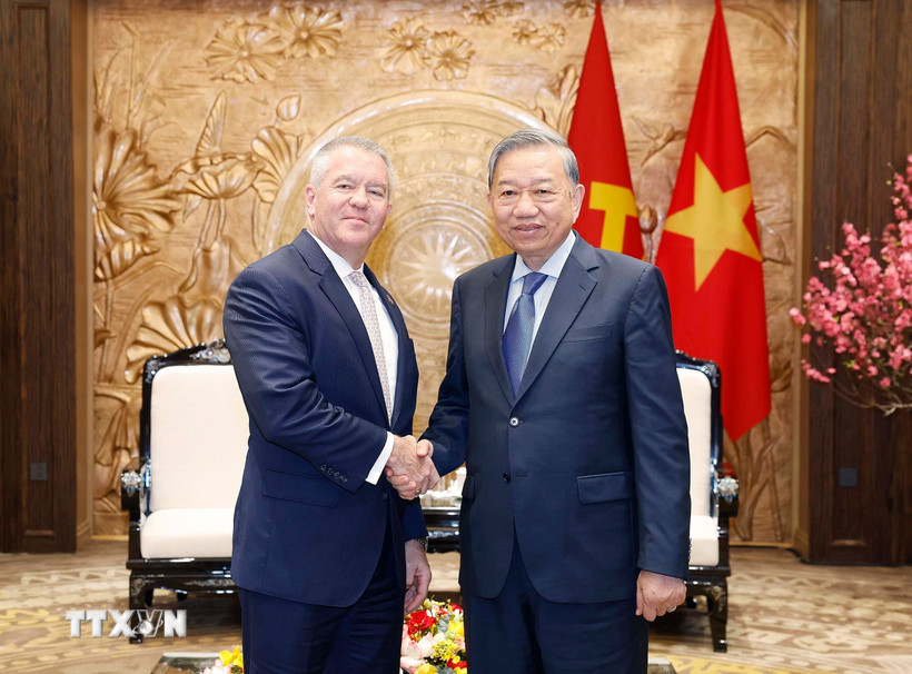 Tổng B&iacute; thư T&ocirc; L&acirc;m: Việt Nam lu&ocirc;n coi Mỹ l&agrave; một trong những đối t&aacute;c quan trọng h&agrave;ng đầu - Ảnh 1.