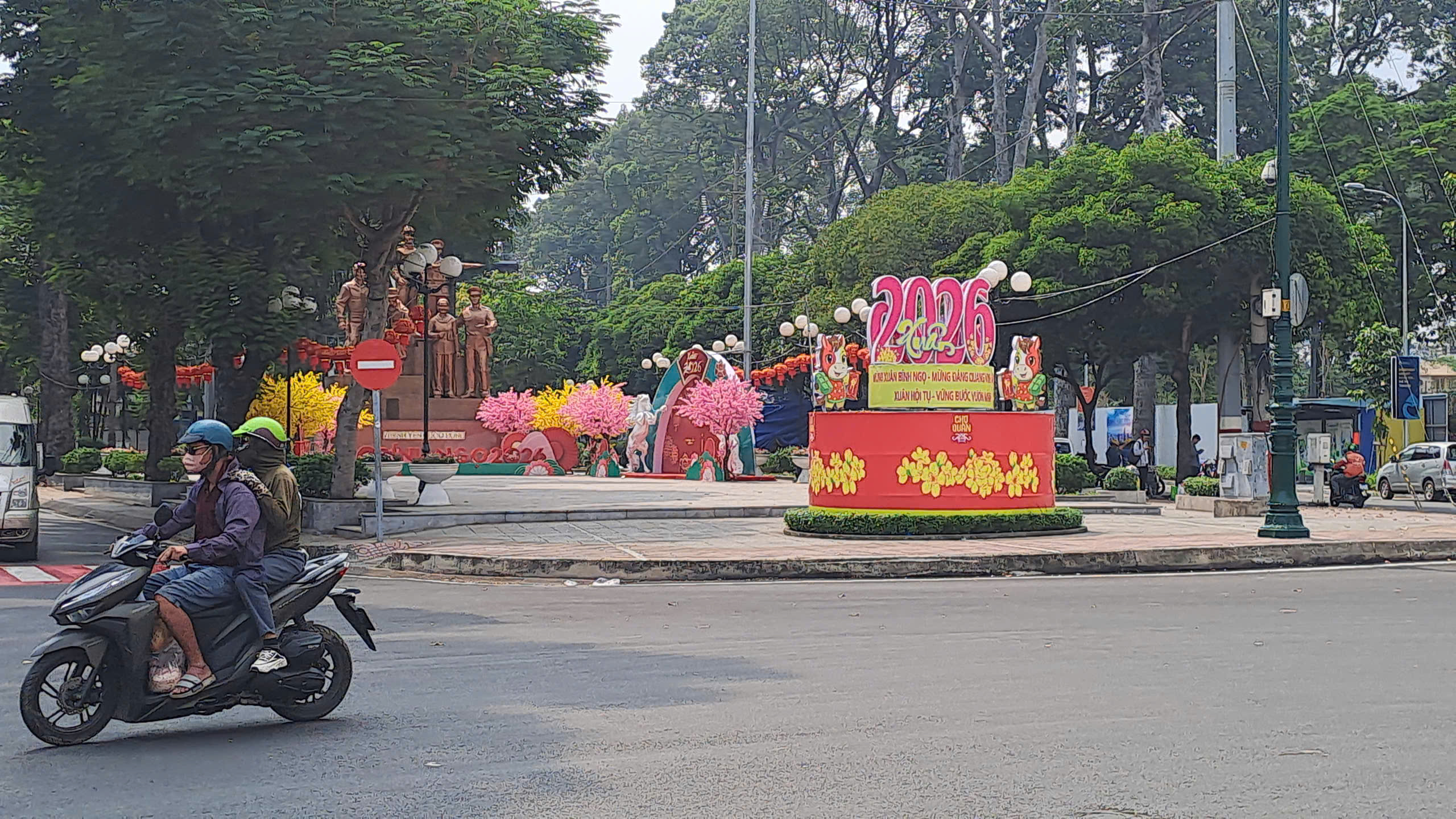 TPHCM rực rỡ sắc màu những ngày Tết đến Xuân về - Ảnh 8.