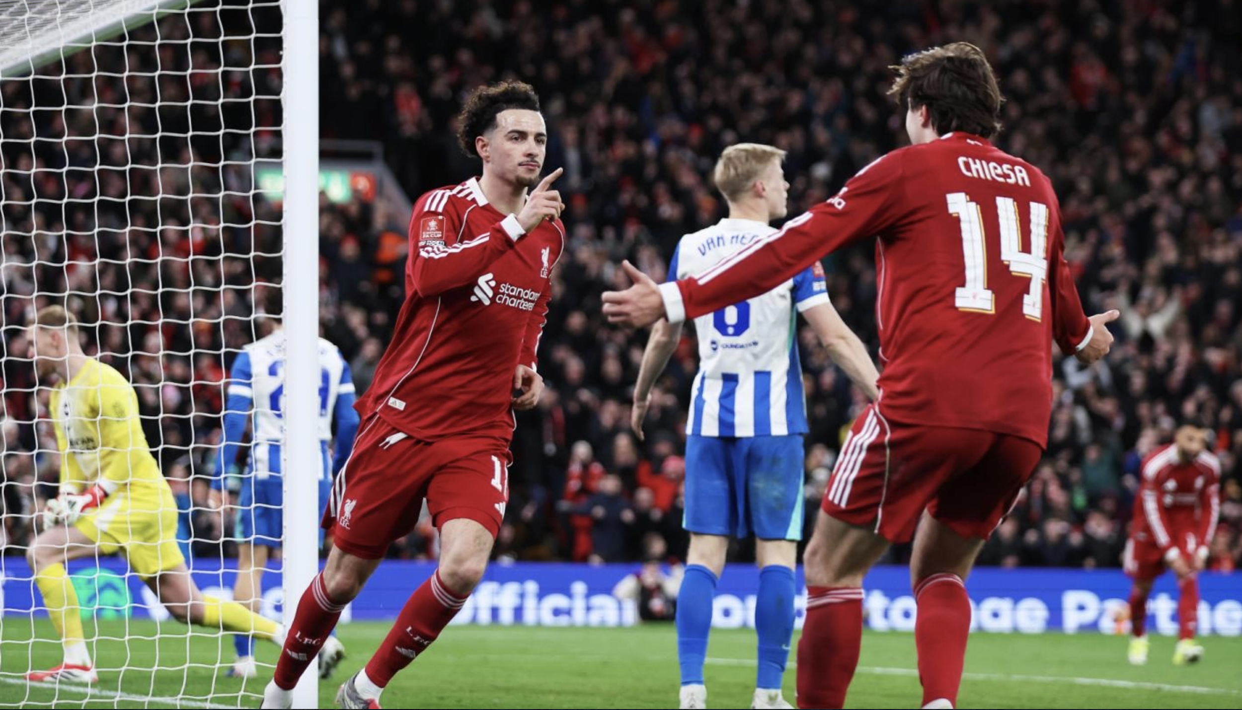 Mohamed Salah ghi bàn, Liverpool thẳng tiến FA Cup - Ảnh 1.
