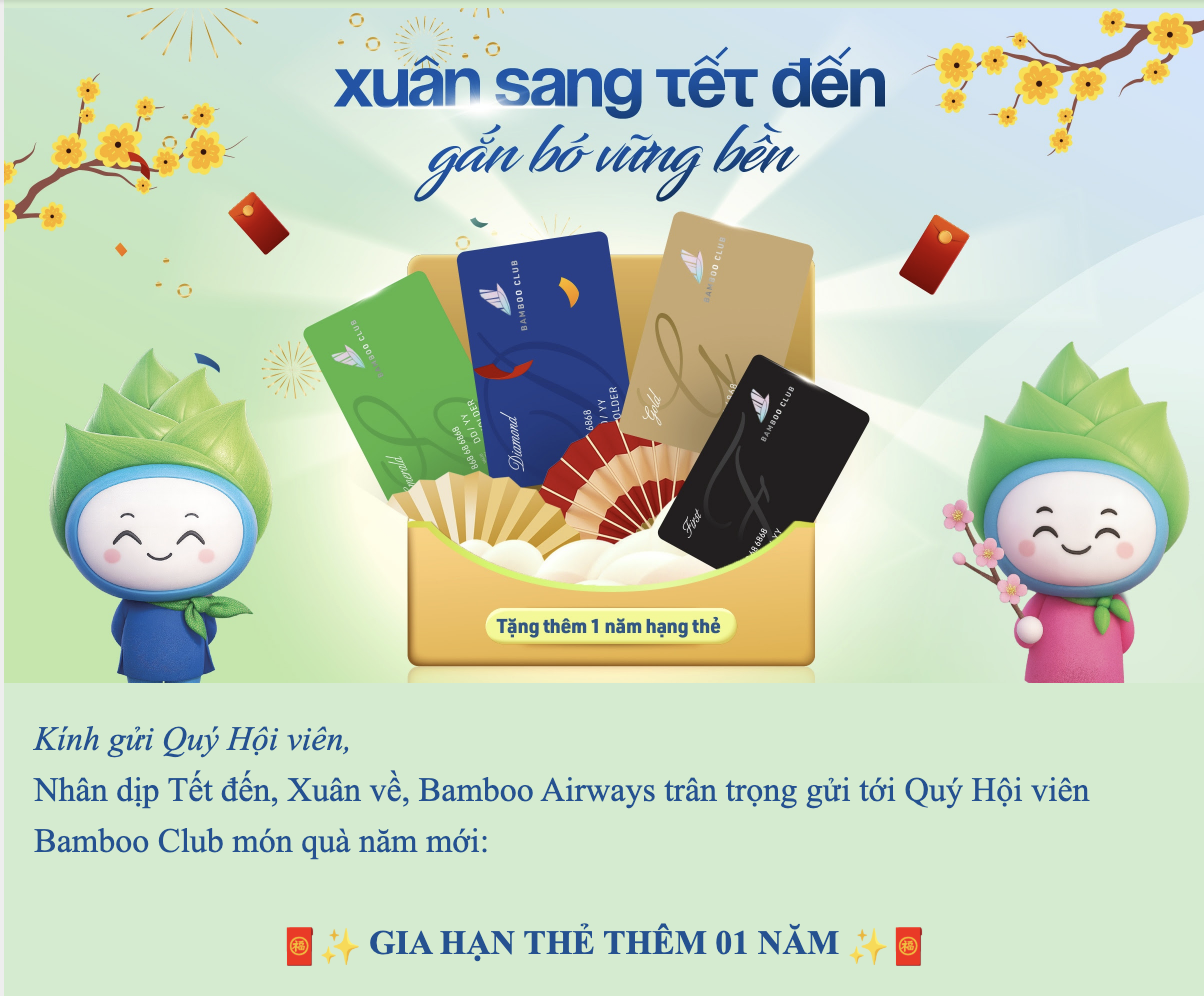 &Ocirc;ng Trịnh Văn Quyết: Bamboo Airways gia hạn 1 năm thẻ hội vi&ecirc;n cho gần 3 triệu kh&aacute;ch - Ảnh 2.