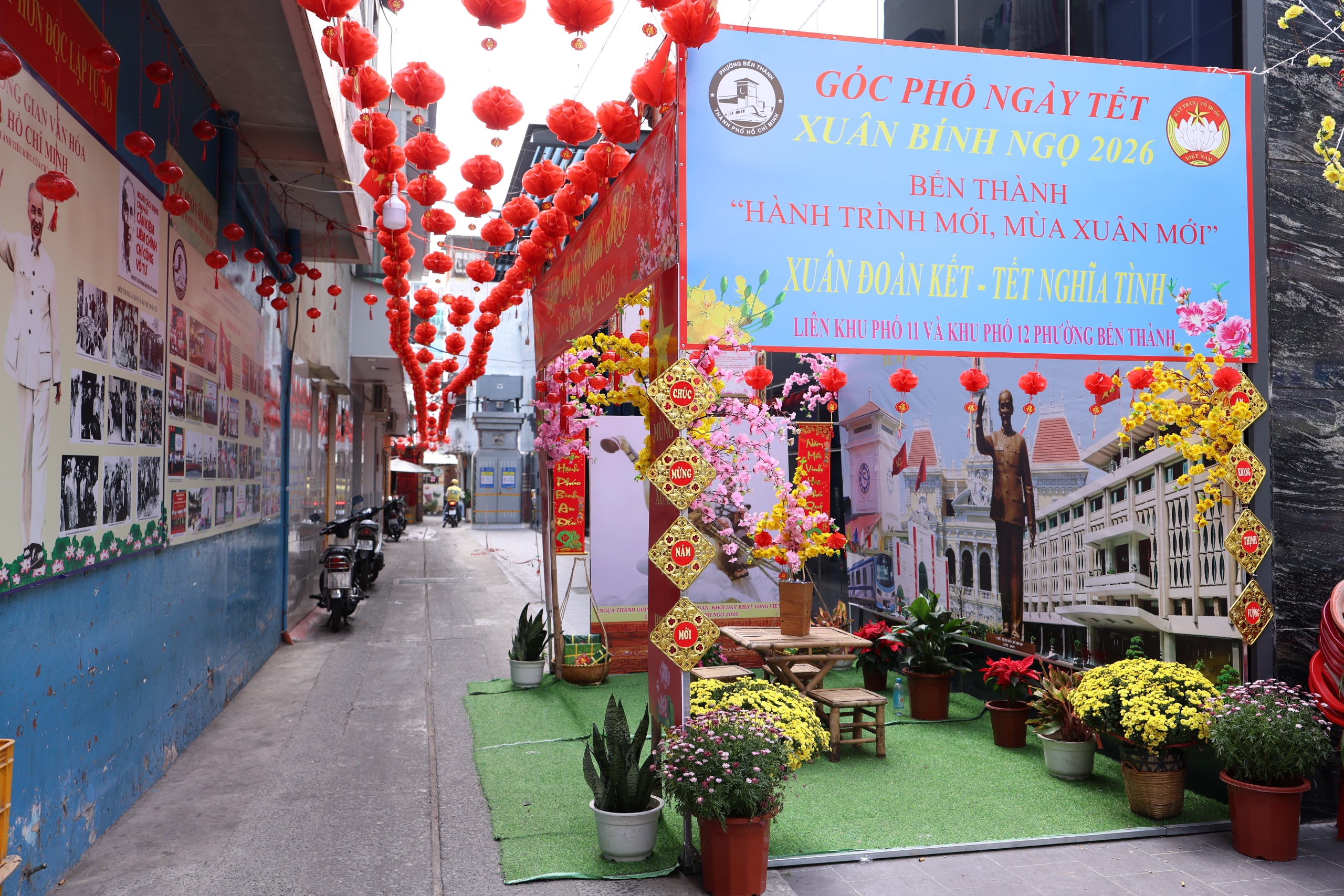 Xuân trong từng con hẻm ở TPHCM - Ảnh 5.