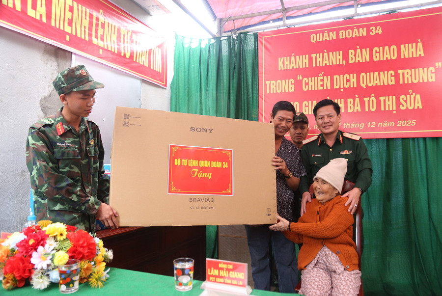 Xuân về trong những mái ấm hồi sinh từ Chiến dịch Quang Trung - Ảnh 3.