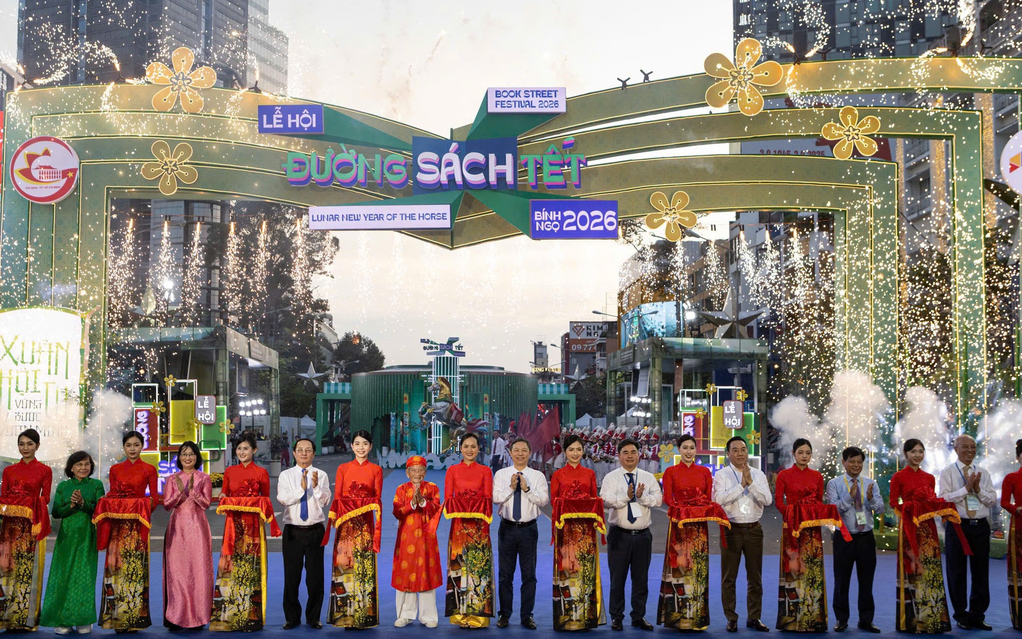 TPHCM khai mạc Đường sách Tết với quy mô chưa từng có