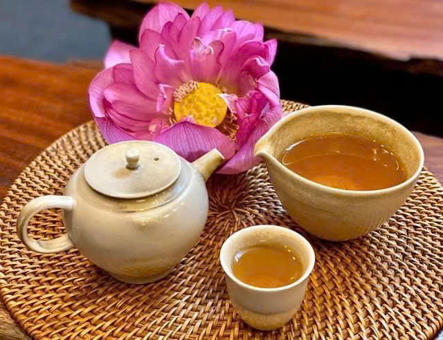Đặc sản trà sen quê Bác, uống một lần nhớ mãi - Ảnh 1.