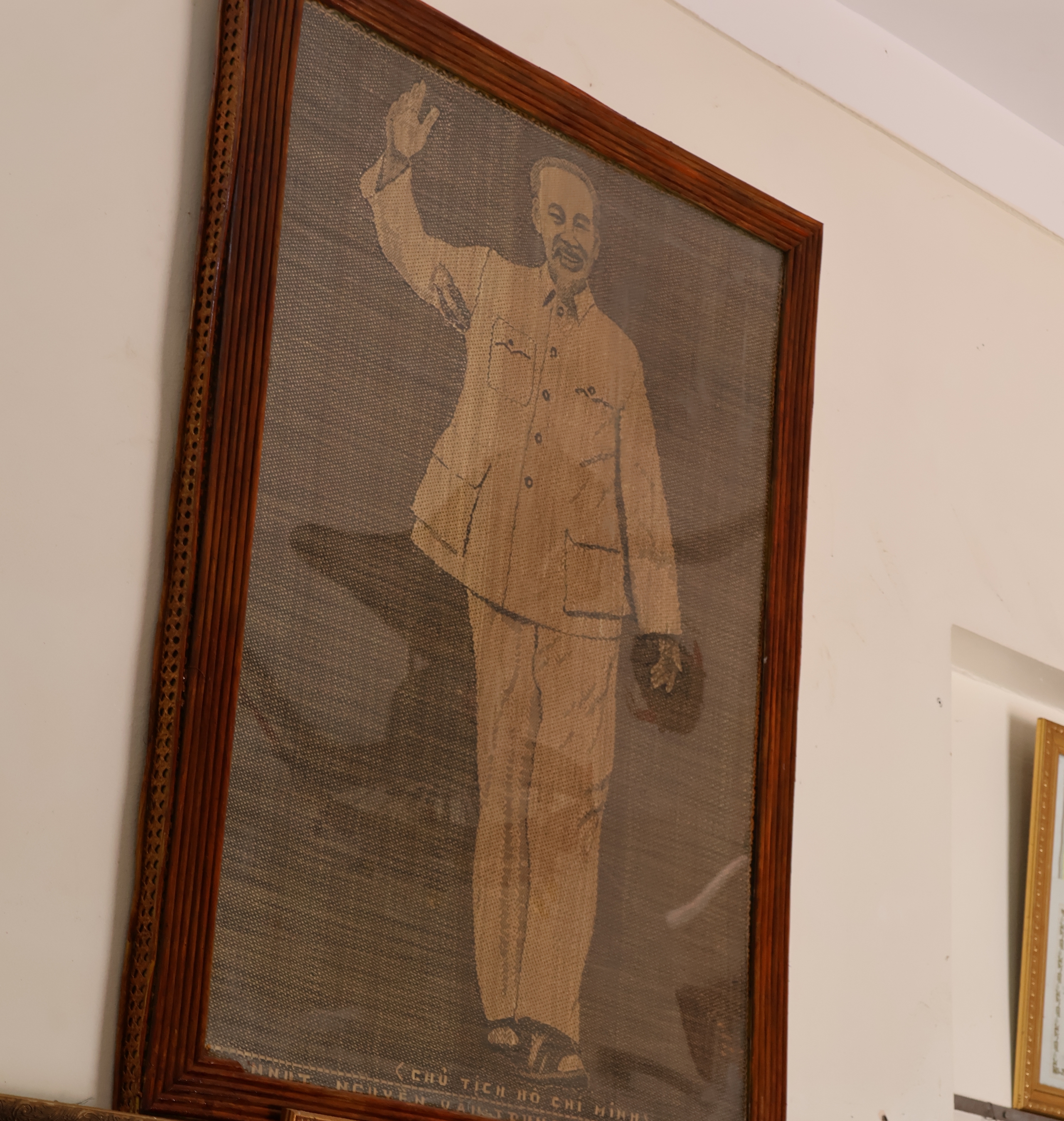 Nghệ nh&acirc;n nh&acirc;n d&acirc;n Nguyễn Văn Trung: Người tạo ch&acirc;n dung B&aacute;c Hồ bằng m&acirc;y tre đan - Ảnh 3.