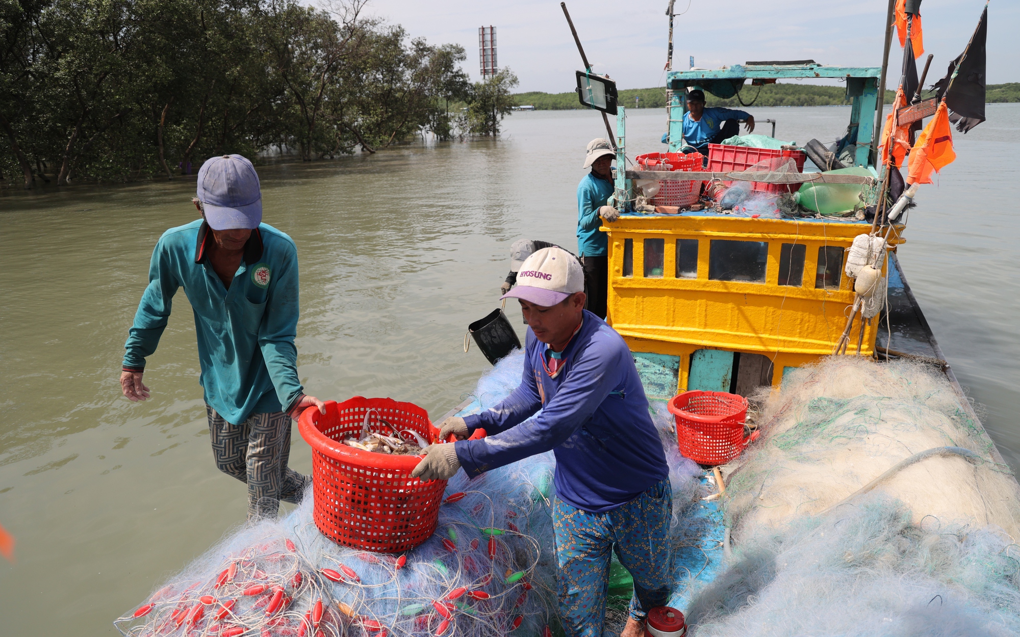Xuân bình yên trên xã đảo Thạnh An