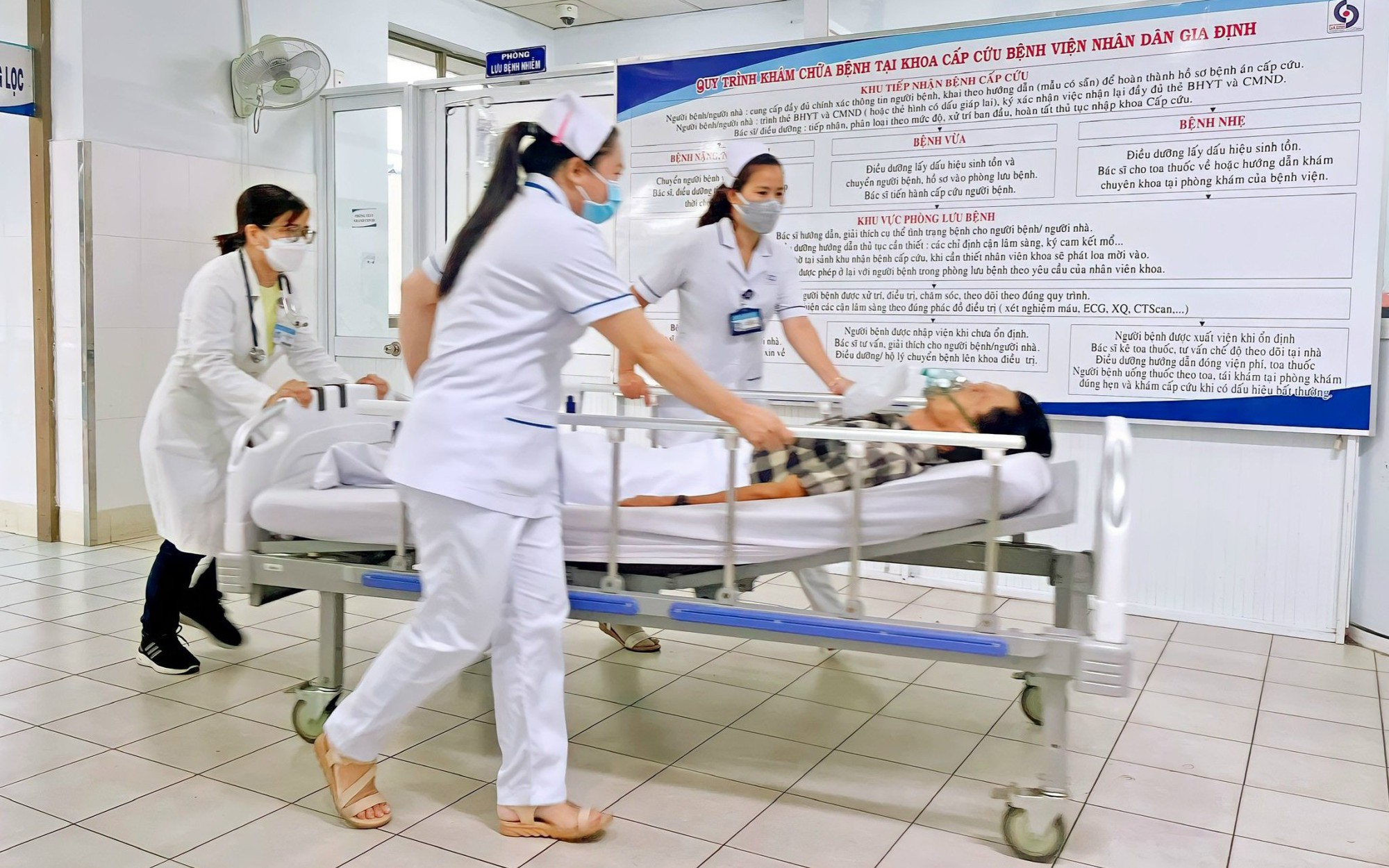 Trắng đêm nơi phòng cấp cứu