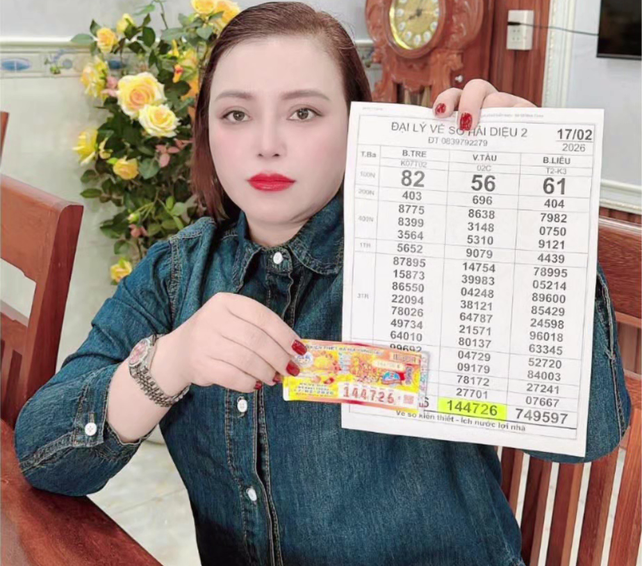 Xổ số miền Nam: M&ugrave;ng 2 Tết, đại l&yacute; th&ocirc;ng b&aacute;o t&igrave;m người tr&uacute;ng độc đắc 15 tờ v&eacute; số - Ảnh 2.