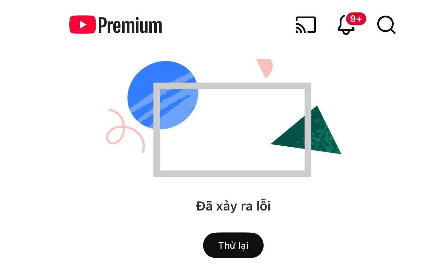 Youtube bất ngờ bị sập vào sáng mùng 2 Tết