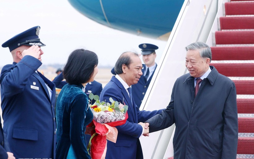 Tổng Bí thư Tô Lâm đến Mỹ dự cuộc họp khai mạc Hội đồng Hòa bình về Gaza