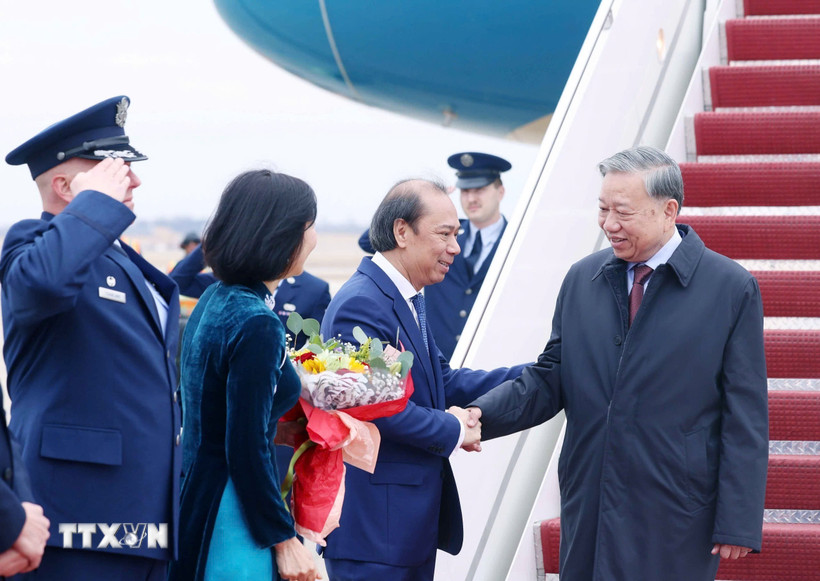 Tổng Bí thư Tô Lâm đến Mỹ dự cuộc họp khai mạc Hội đồng Hòa bình về Gaza - Ảnh 1.
