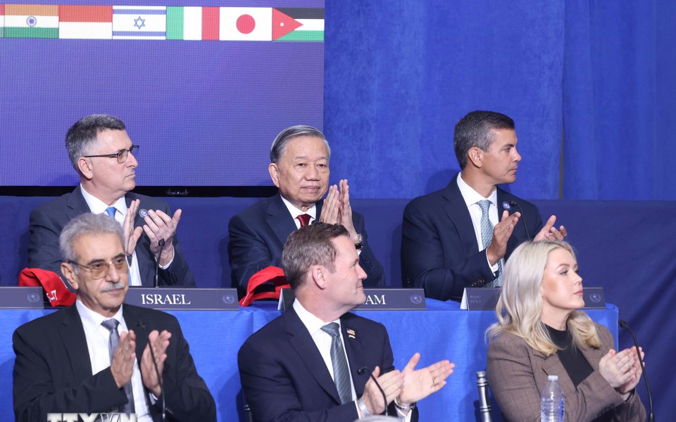 Tổng thống Donald Trump đ&aacute;nh gi&aacute; cao việc Tổng B&iacute; thư T&ocirc; L&acirc;m tham dự Hội nghị H&ograve;a b&igrave;nh về Dải Gaza - Ảnh 2.