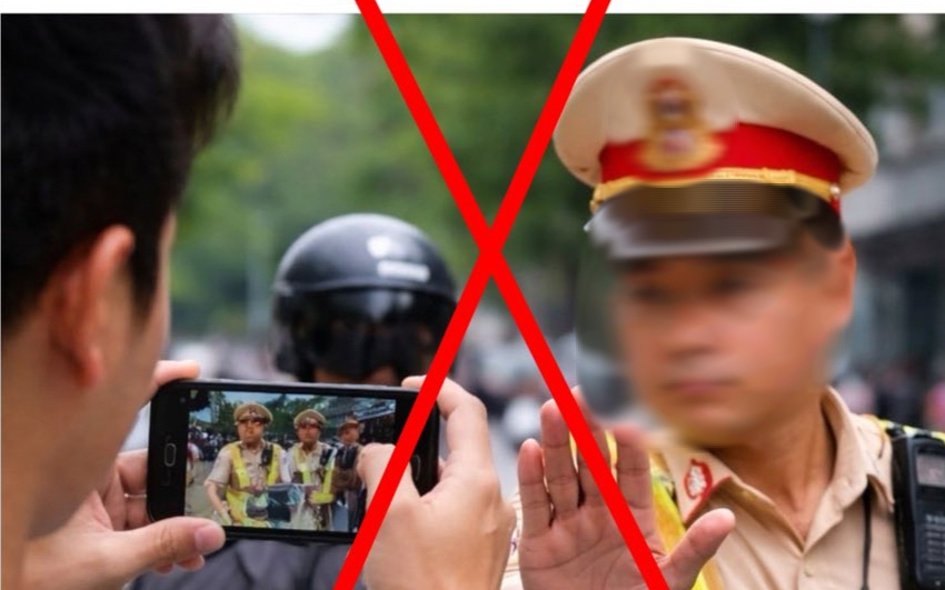 Cục CSGT nói gì về thông tin xử phạt 5 triệu đồng khi chưa được phép quay video CSGT?
