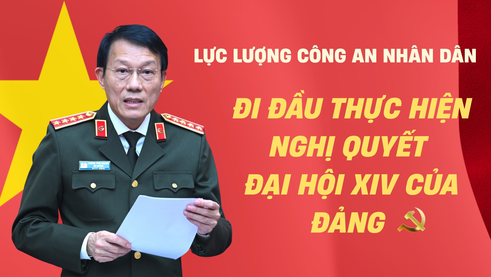 Bộ trưởng Lương Tam Quang xây dựng nền an ninh hiện đại vững mạnh cho xã hội 2026 - Ảnh 1.