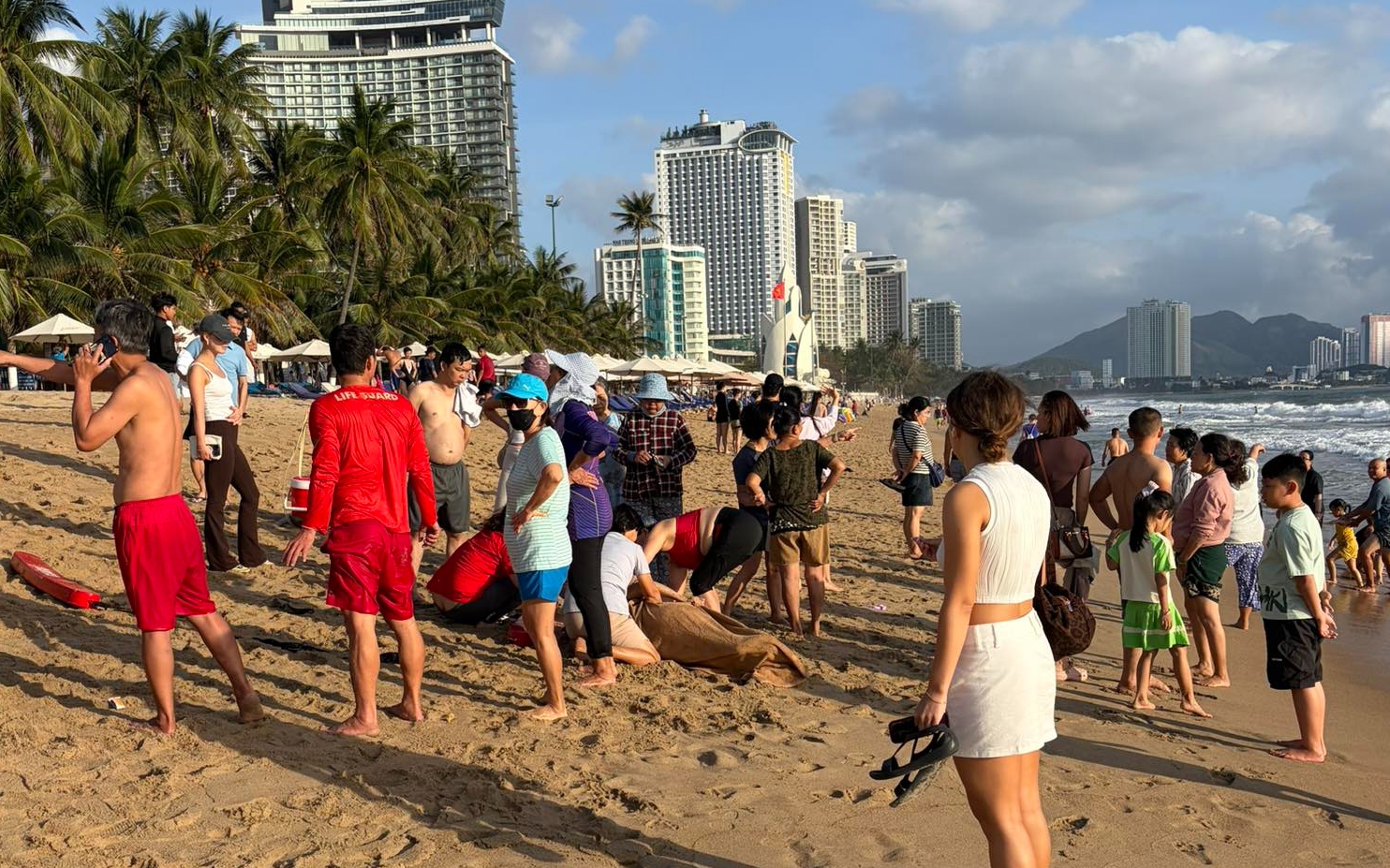 Một người nước ngoài tử vong trên biển Nha Trang