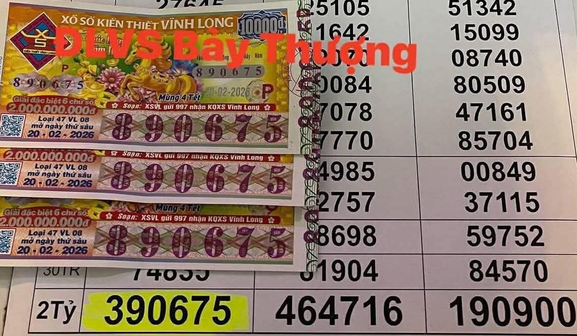 Bất ngờ với 3 giải độc đắc Xổ số miền Nam ng&agrave;y 21 - 2 - 2026 - Ảnh 3.
