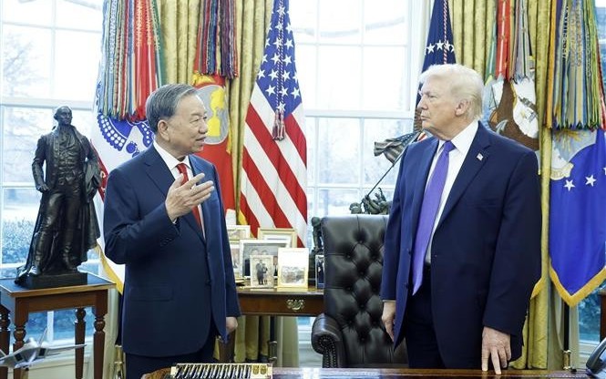 Tổng B&iacute; thư T&ocirc; L&acirc;m dự Lễ ph&aacute;t động "Tết trồng c&acirc;y đời đời nhớ ơn B&aacute;c Hồ" - Ảnh 2.