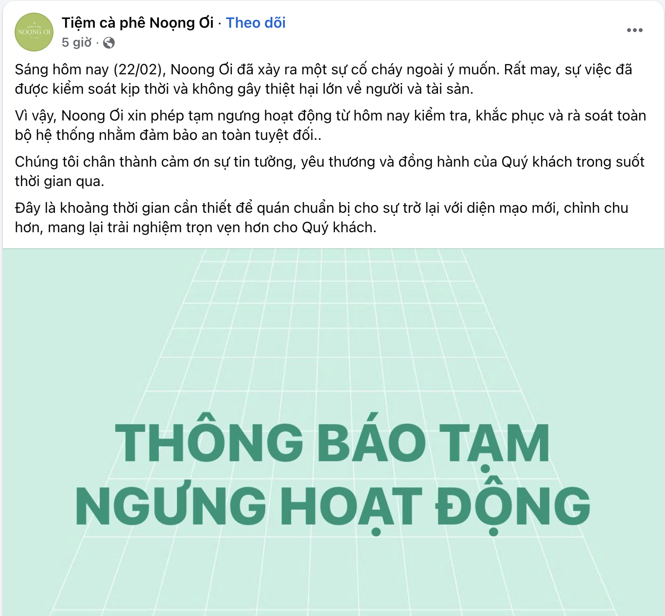 Diễn biến mới vụ cháy quán cà phê Noọng Ơi tại TPHCM năm 2026 - Ảnh 3.