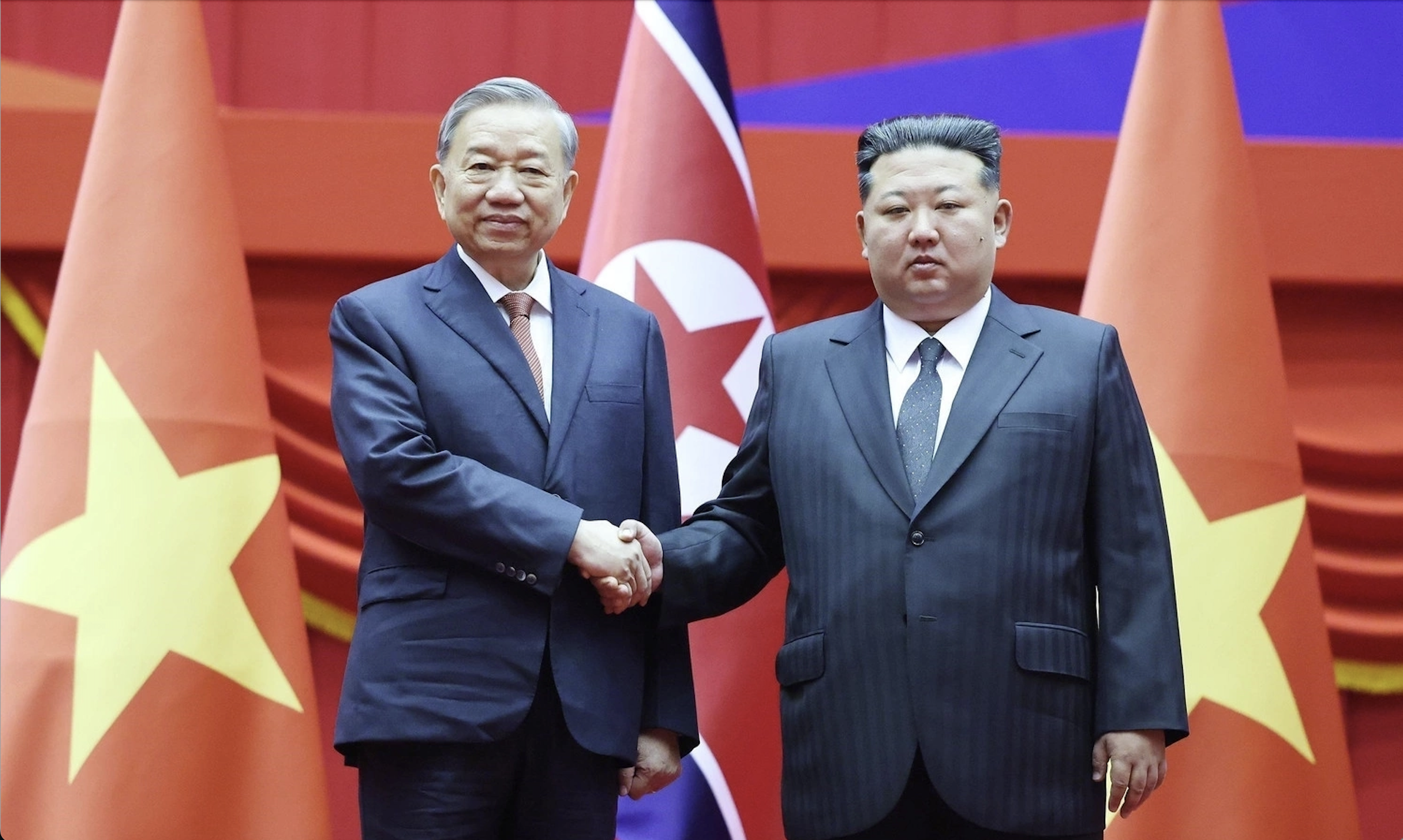 Tổng Bí thư Tô Lâm chúc mừng Tổng Bí thư, Chủ tịch Triều Tiên Kim Jong Un - Ảnh 1.