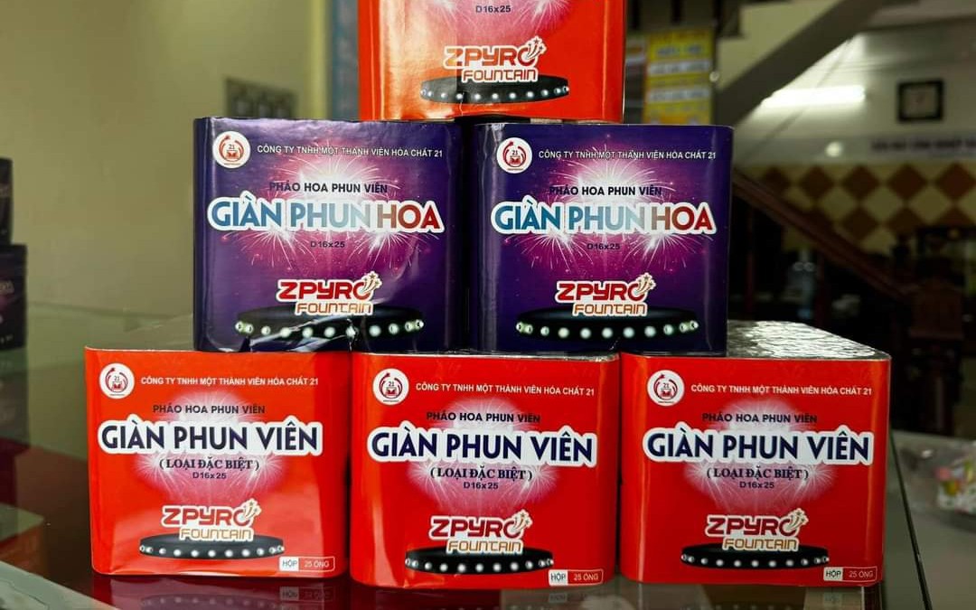 Bộ Công an được nghiên cứu, sản xuất, xuất khẩu, nhập khẩu, cung cấp pháo hoa nổ