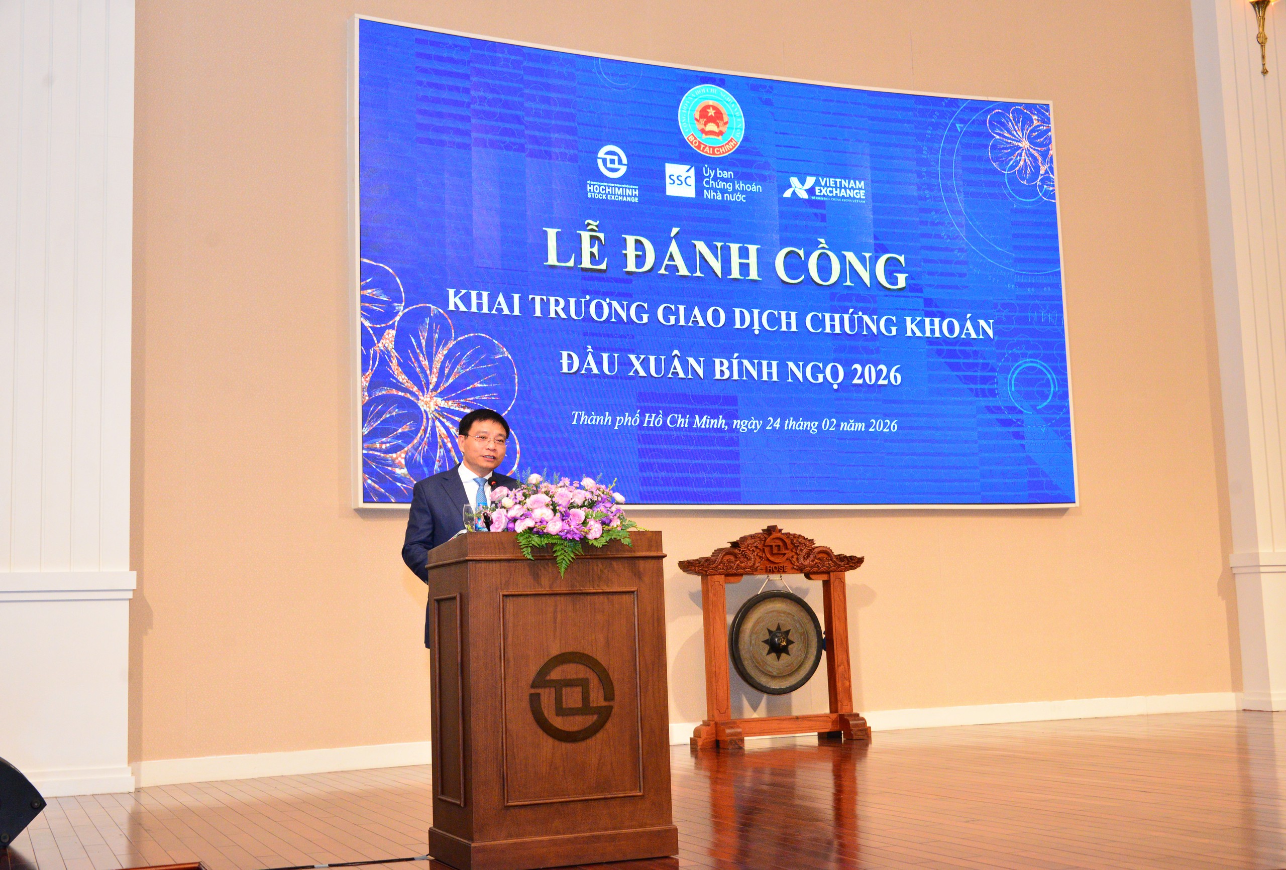 Bộ trưởng Bộ T&agrave;i ch&iacute;nh: Quyết liệt n&acirc;ng hạng chứng kho&aacute;n theo ti&ecirc;u chuẩn bậc cao - Ảnh 1.