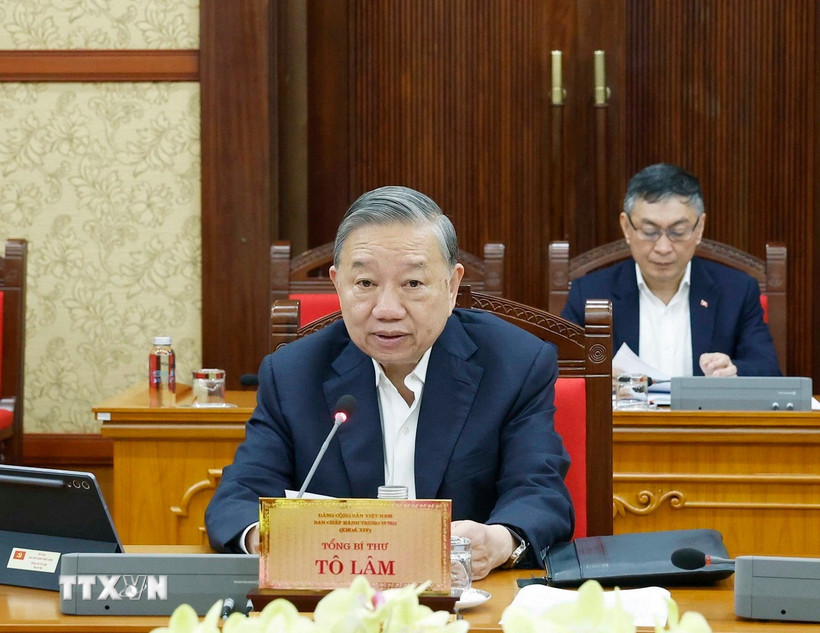 Tổng B&iacute; thư T&ocirc; L&acirc;m: Tuyệt đối kh&ocirc;ng xảy ra t&igrave;nh trạng du Xu&acirc;n k&eacute;o d&agrave;i, lơ l&agrave; nhiệm vụ - Ảnh 1.