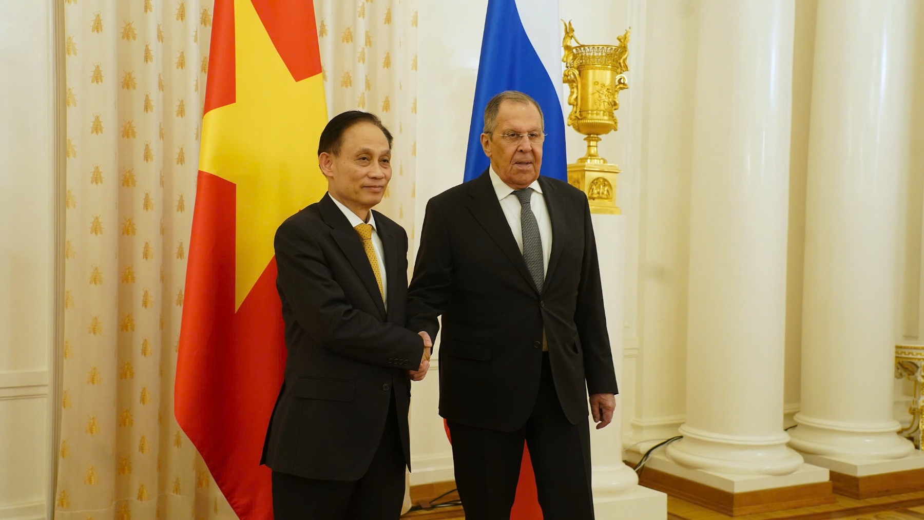 Đặc phái viên của Tổng Bí thư Tô Lâm hội kiến Tổng thống V. Putin - Ảnh 3.