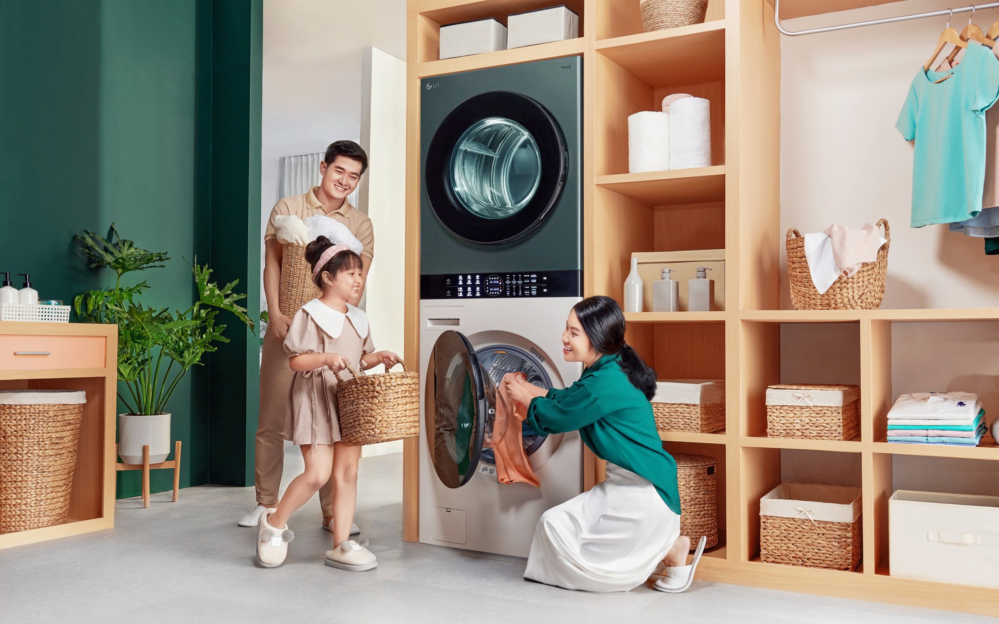 LG bền bỉ dẫn đầu thị trường giặt sấy Việt Nam 9 năm liên tiếp