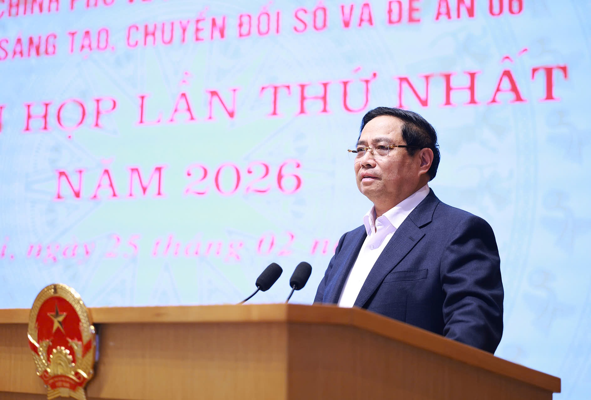 Thủ tướng Phạm Minh Ch&iacute;nh nhấn mạnh ph&aacute;t triển khoa học c&ocirc;ng nghệ cho tăng trưởng bền vững - Ảnh 1.