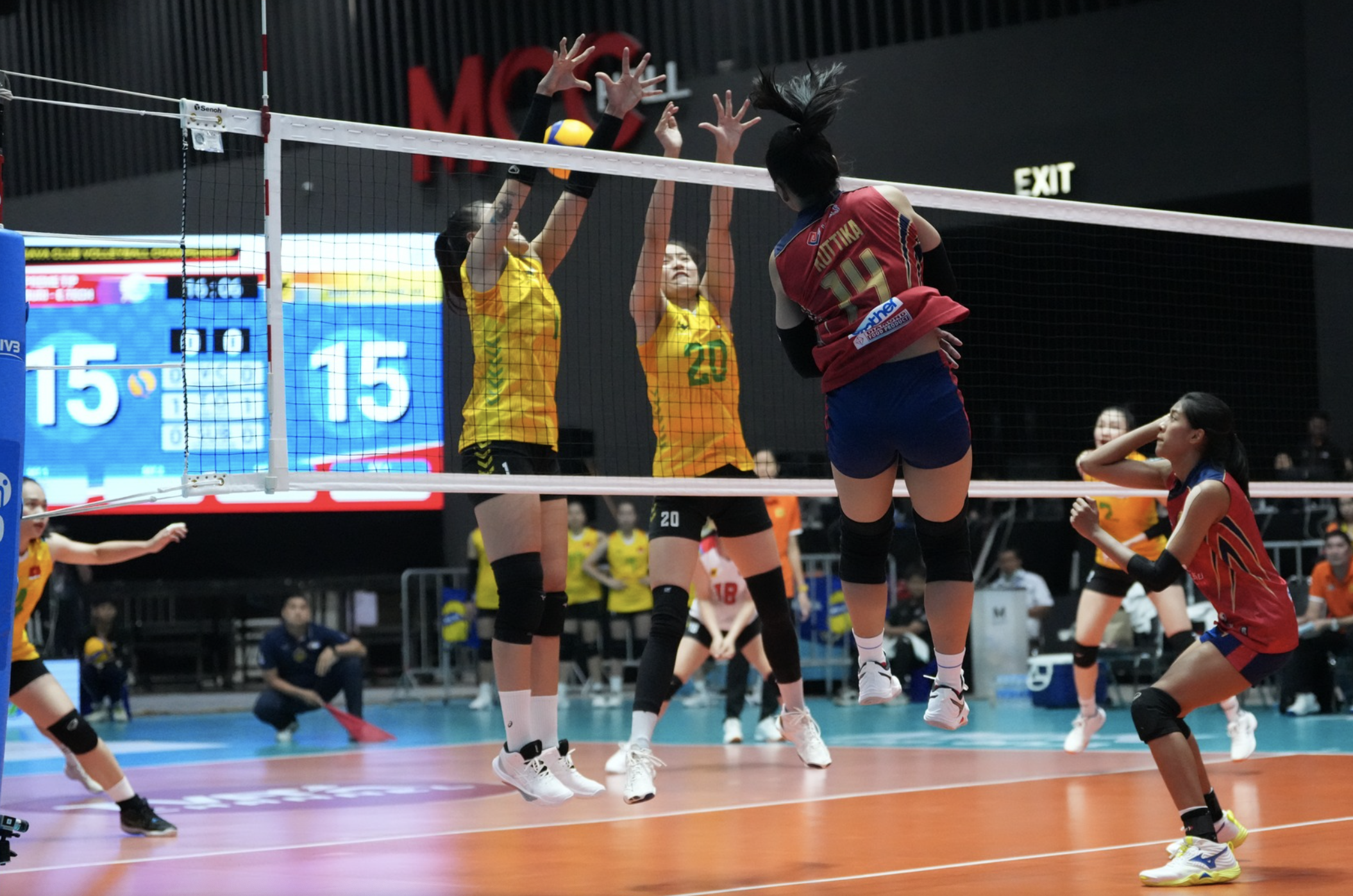 Thua chủ nh&agrave; Supreme Chonburi, VTV B&igrave;nh Điền Long An lỡ v&eacute; AVC Champions League - Ảnh 2.