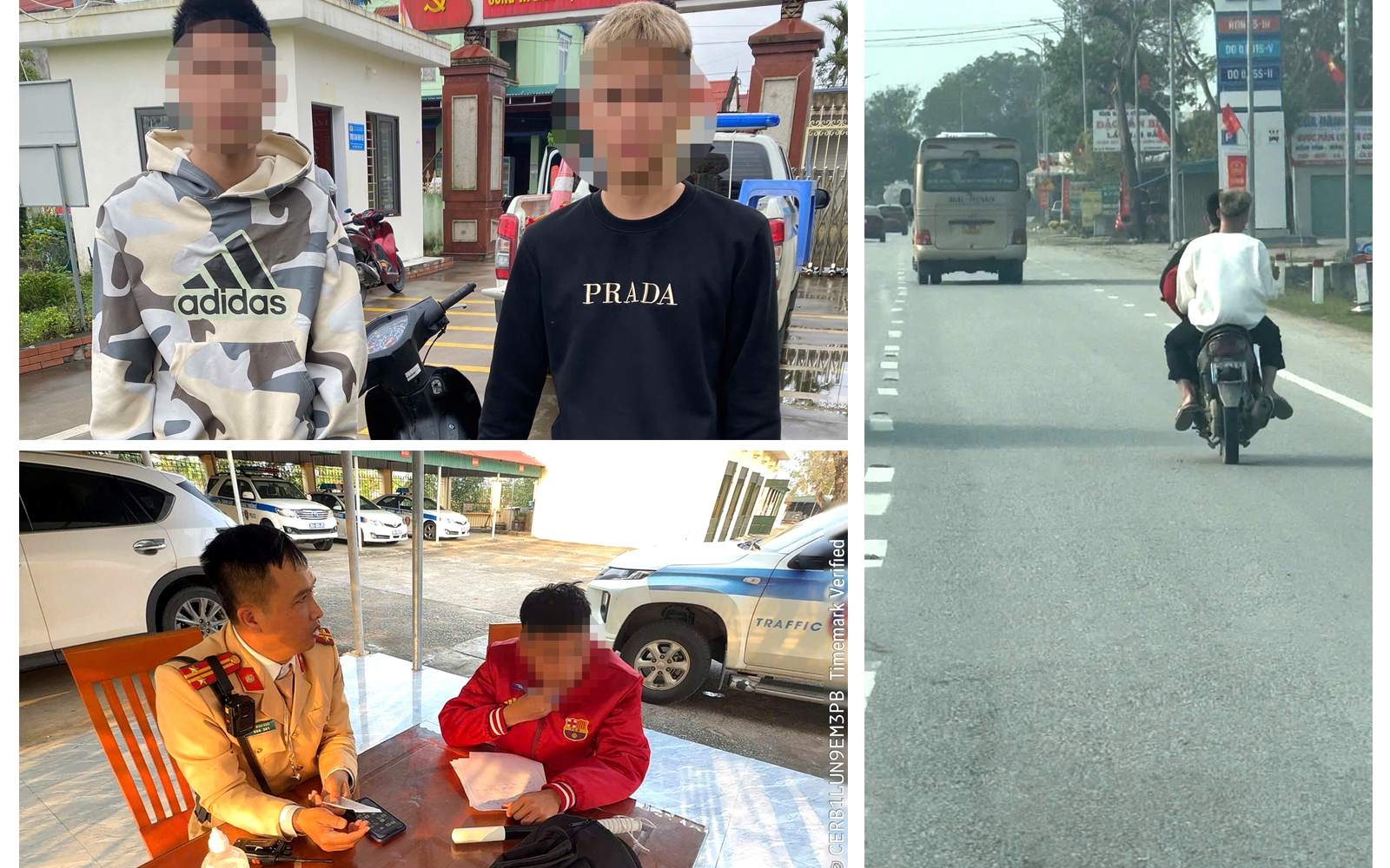 Giao xe cho người chưa đủ 18 tuổi, 2 chủ phương tiện bị phạt 28 triệu đồng