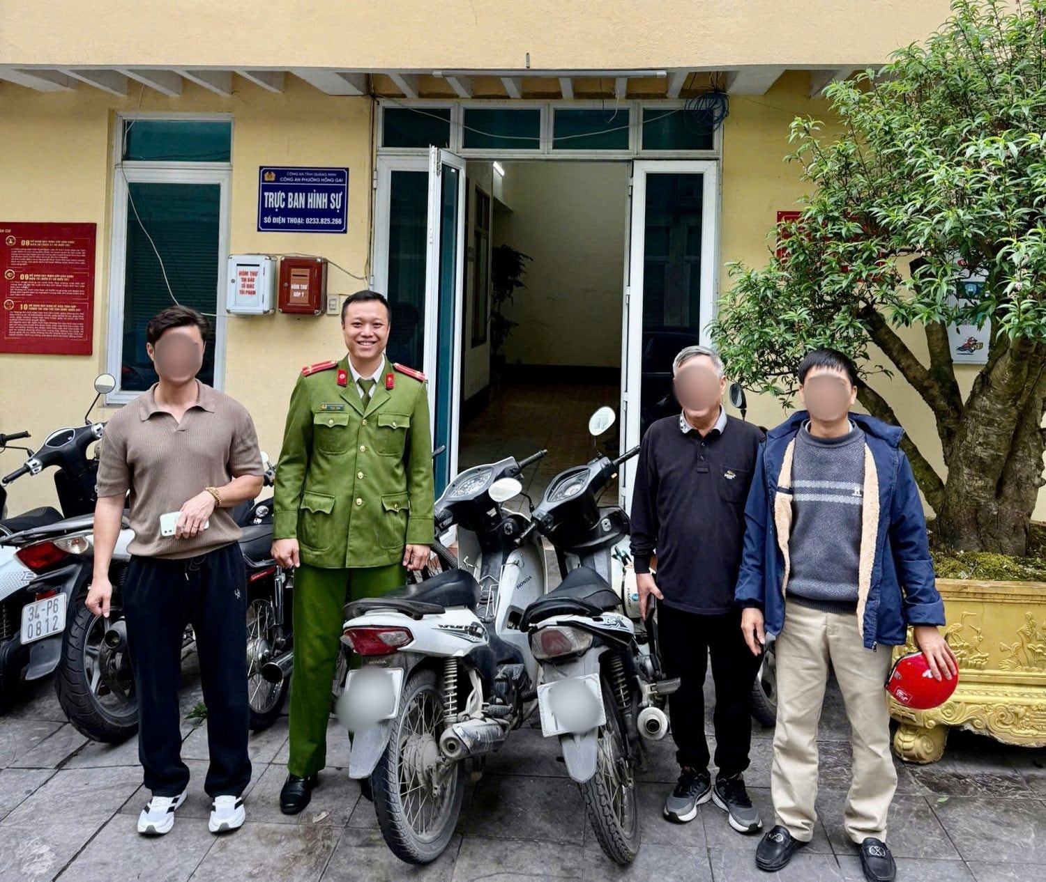 Hy hữu đi nhầm xe m&ocirc; t&ocirc; trong 7 ng&agrave;y Tết tại Quảng Ninh - Ảnh 1.