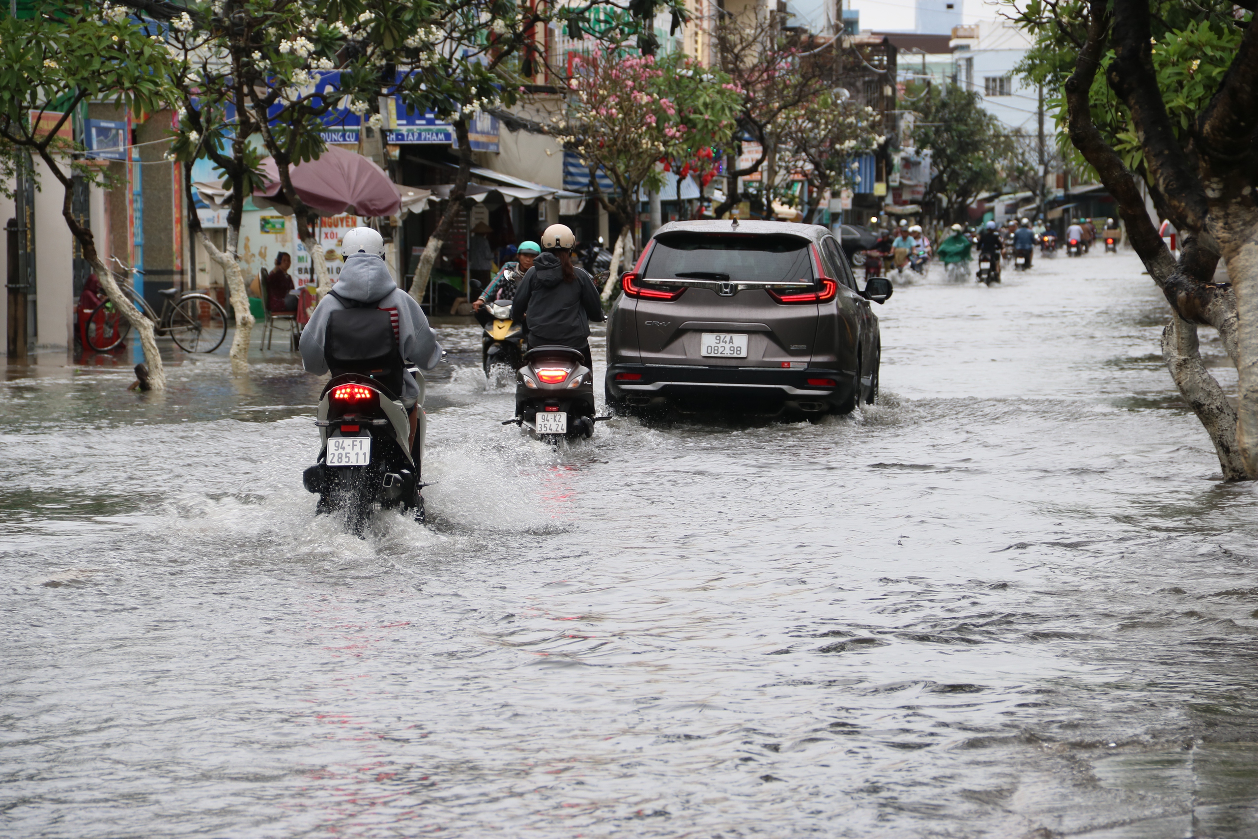 Mưa tr&aacute;i m&ugrave;a g&acirc;y ngập v&agrave; thiệt hại muối ở C&agrave; Mau năm 2026 - Ảnh 6.