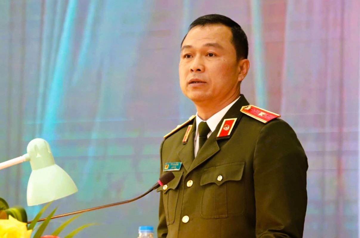 Ứng viên đại biểu HĐND tỉnh - Thiếu tướng Tô Anh Dũng: Kiên quyết đấu tranh với các loạt tội phạm - Ảnh 1.