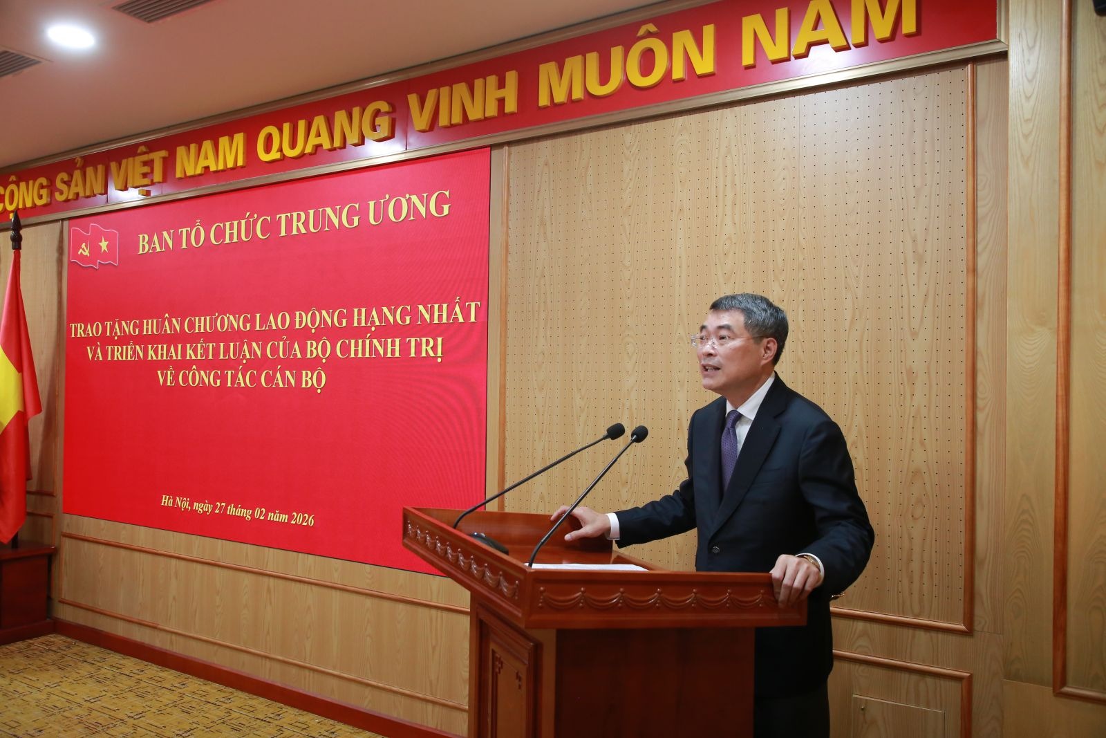 Triển khai Kết luận của Bộ Chính trị về công tác cán bộ tại Ban Tổ chức Trung ương - Ảnh 3.