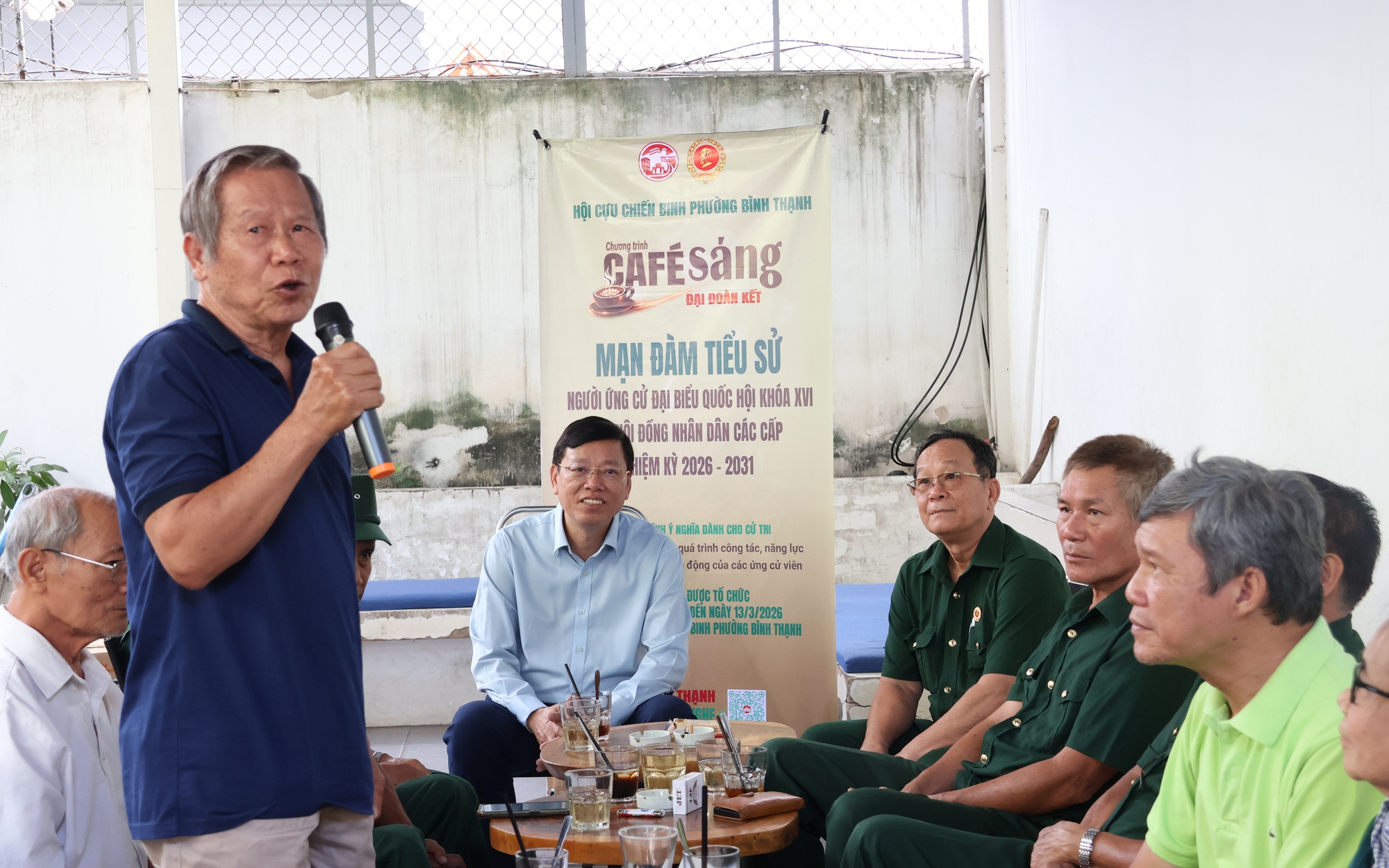 TPHCM: Từ ly cà phê đến lá phiếu - cách Bình Thạnh giúp cử tri "chọn mặt gửi vàng"