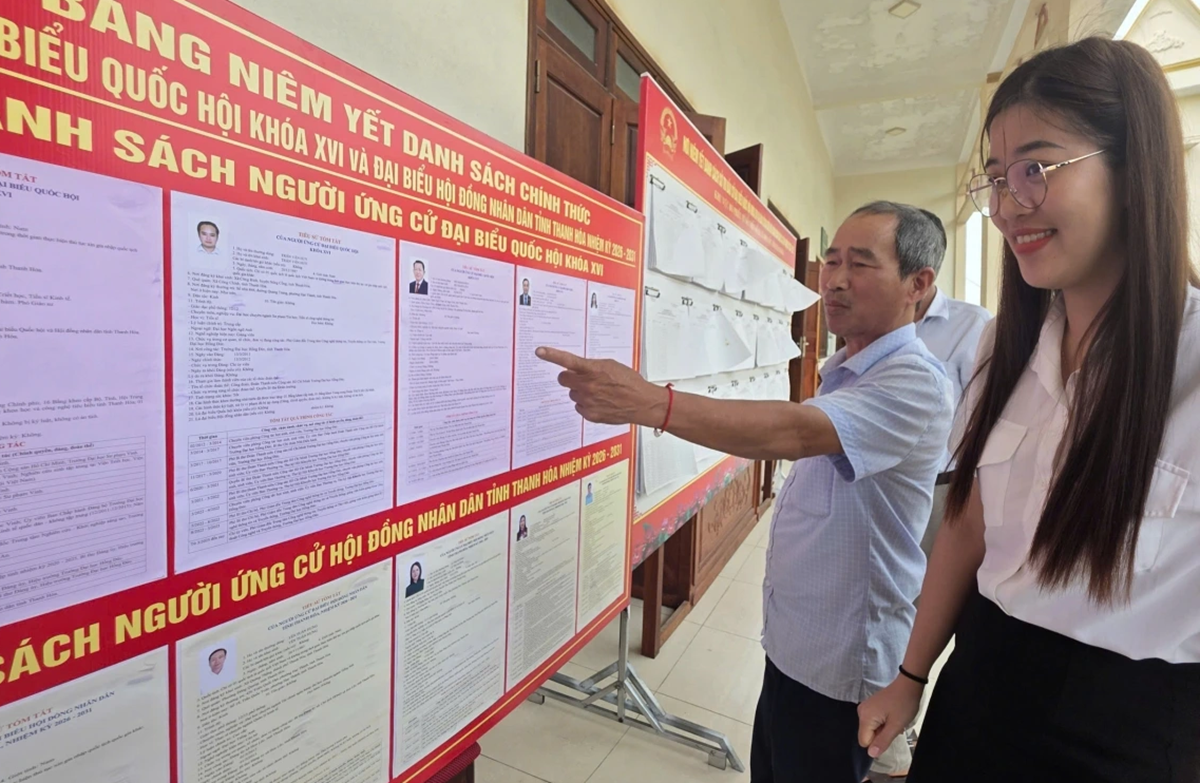 Thanh H&oacute;a ho&agrave;n th&agrave;nh cấp ph&aacute;t, ni&ecirc;m yết hồ sơ c&aacute;c ứng vi&ecirc;n đại biểu Quốc hội v&agrave; HĐND tỉnh - Ảnh 1.