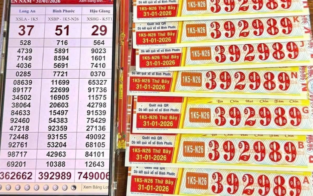 Xổ số miền Nam đã tìm ra người trúng độc đắc 28 tỉ đồng sau 4 ngày mở thưởng