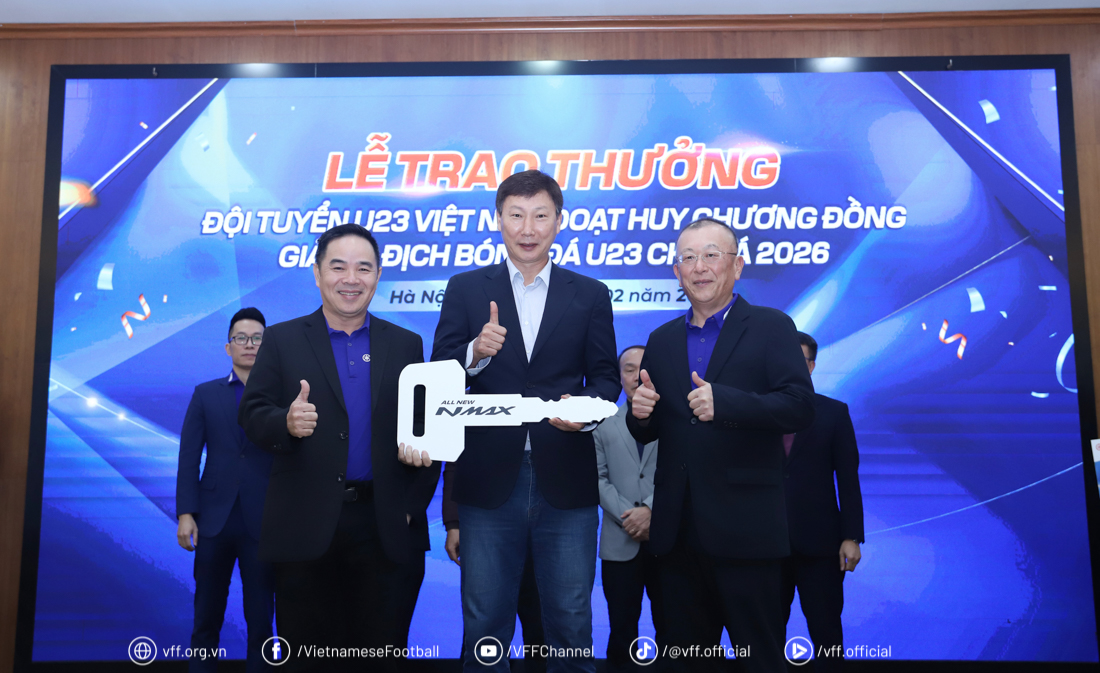 Tuyển U23 Việt Nam nhận quà "khủng" sau thành tích hạng 3 Giải U23 châu Á 2026 - Ảnh 3.