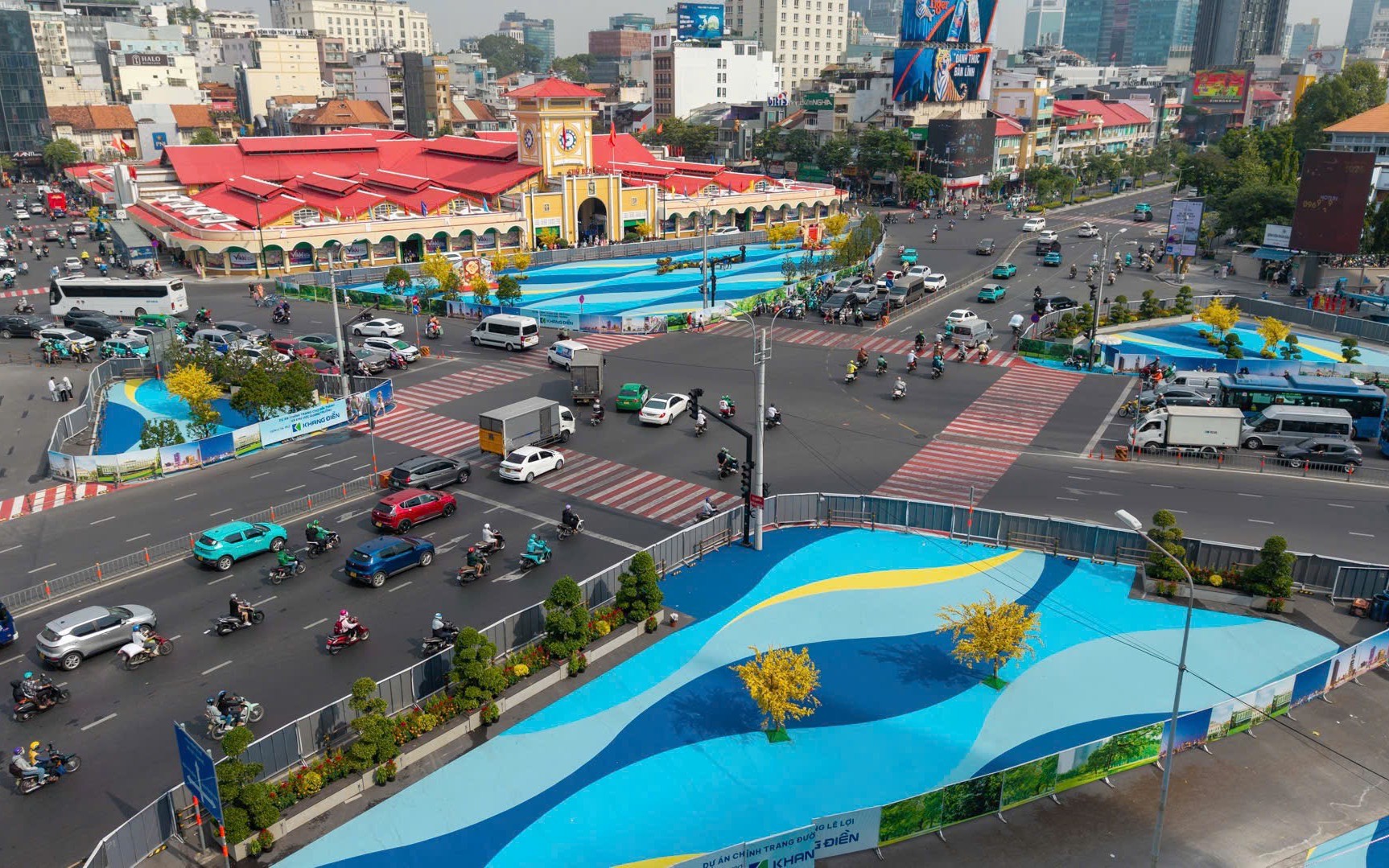 Chủ tịch Hội Kiến tr&uacute;c sư TPHCM: M&agrave;u m&aacute;i hiện tại của chợ Bến Th&agrave;nh chưa ph&ugrave; hợp - Ảnh 5.