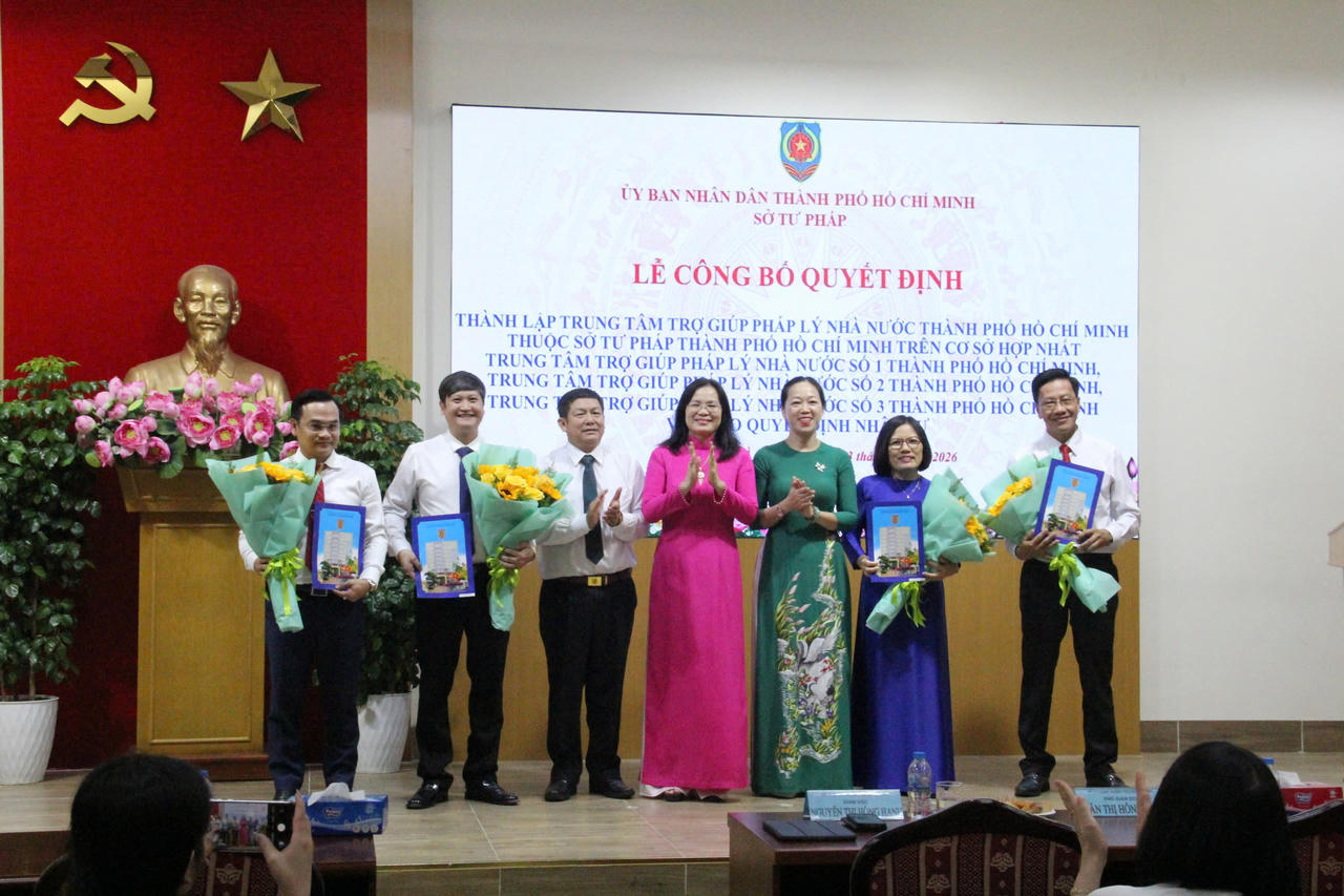 TPHCM thành lập Trung tâm Trợ giúp pháp lý Nhà nước - Ảnh 1.