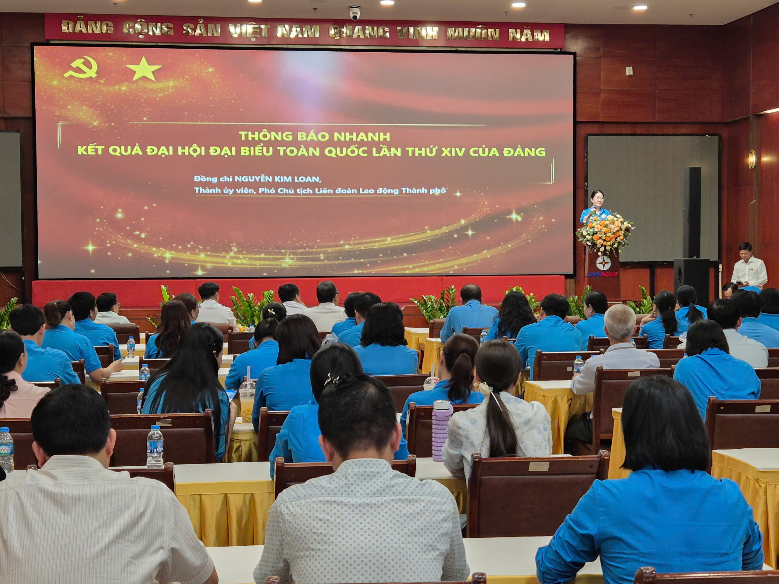 LĐLĐ TPHCM thông tin kết quả Đại hội đại biểu toàn quốc lần thứ XIV của Đảng đến cán bộ Công đoàn - Ảnh 5.