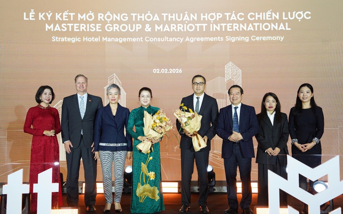 Masterise Group ký kết mở rộng hợp tác với Marriott International