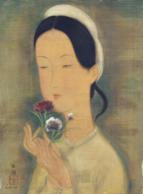 Ruby Tâm Nhi dịu dàng hóa nàng thơ mùa xuân trong tranh Đông Dương - Ảnh 17.