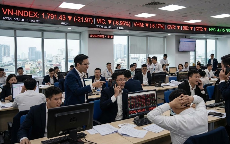 VN-Index lại thủng mốc 1.800 điểm, cổ phiếu thép Hòa Phát gây bất ngờ